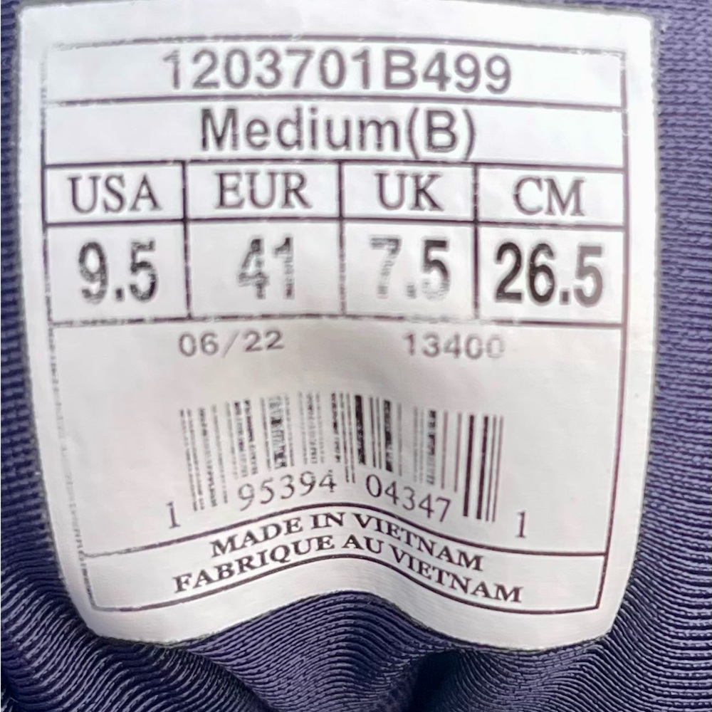 Brooks Glycerin 20 Blue w/Lavender Laces Size 9 1/2 FREE SHIPPING $65. - Picture 9 of 13
